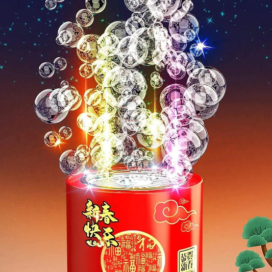 PurchaseHub Rechargeable Pyro-Bubbler Party Magic: Firework in bubbles!
